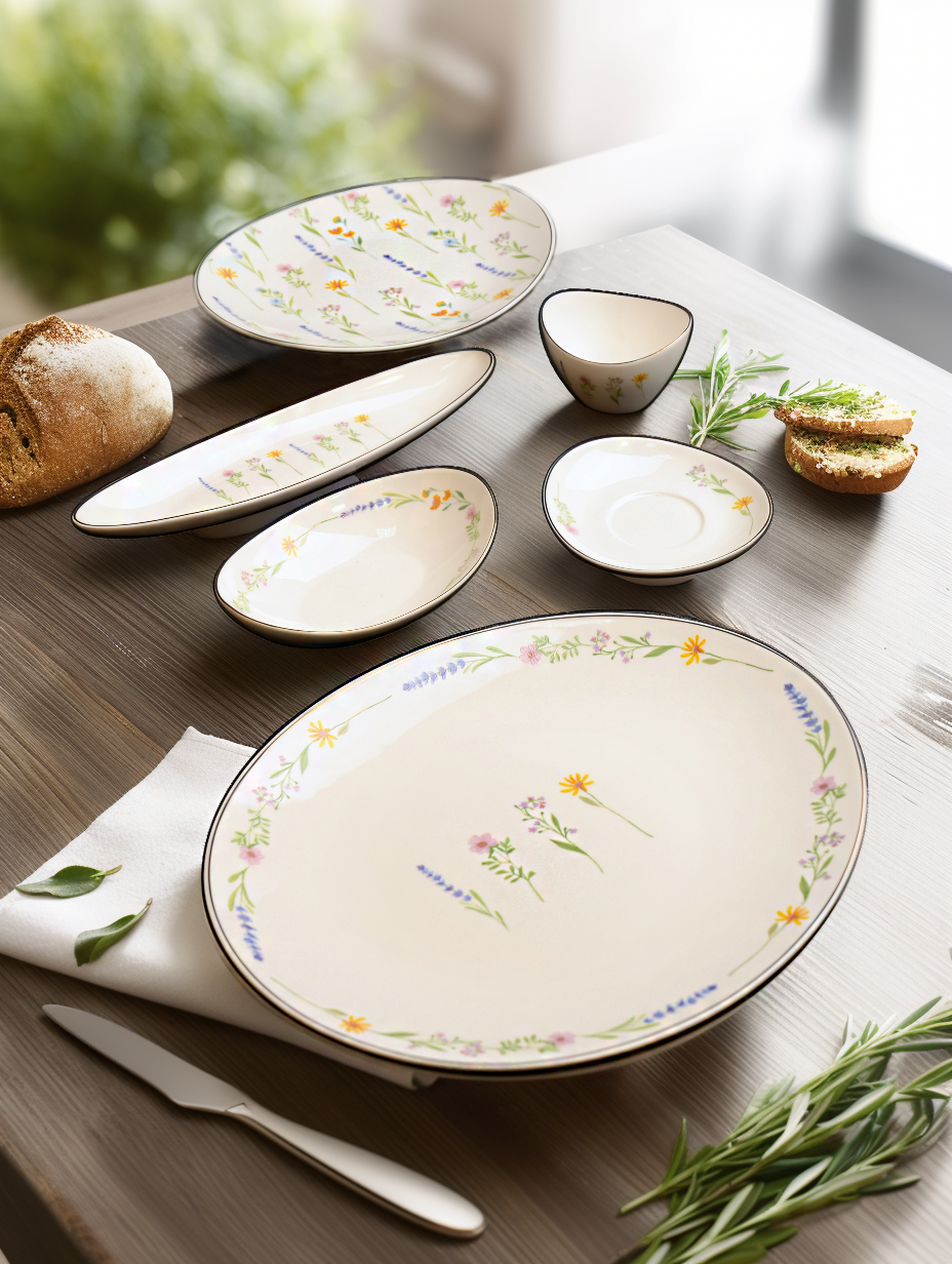 ROYAL CHARME-VALİA GOLD 25 PARÇA KAHVALTI TAKIMI