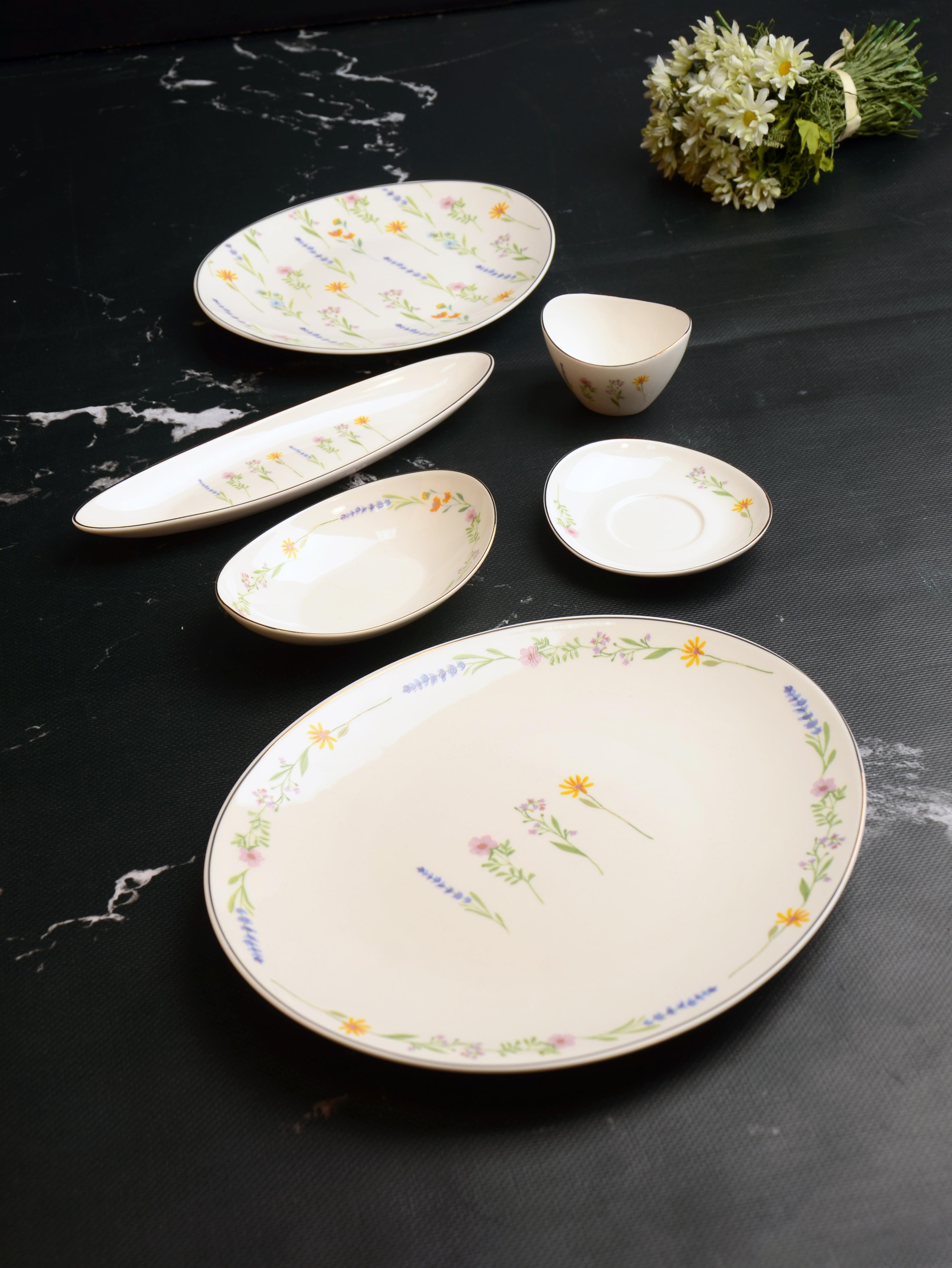 ROYAL CHARME-VALİA GOLD 25 PARÇA KAHVALTI TAKIMI