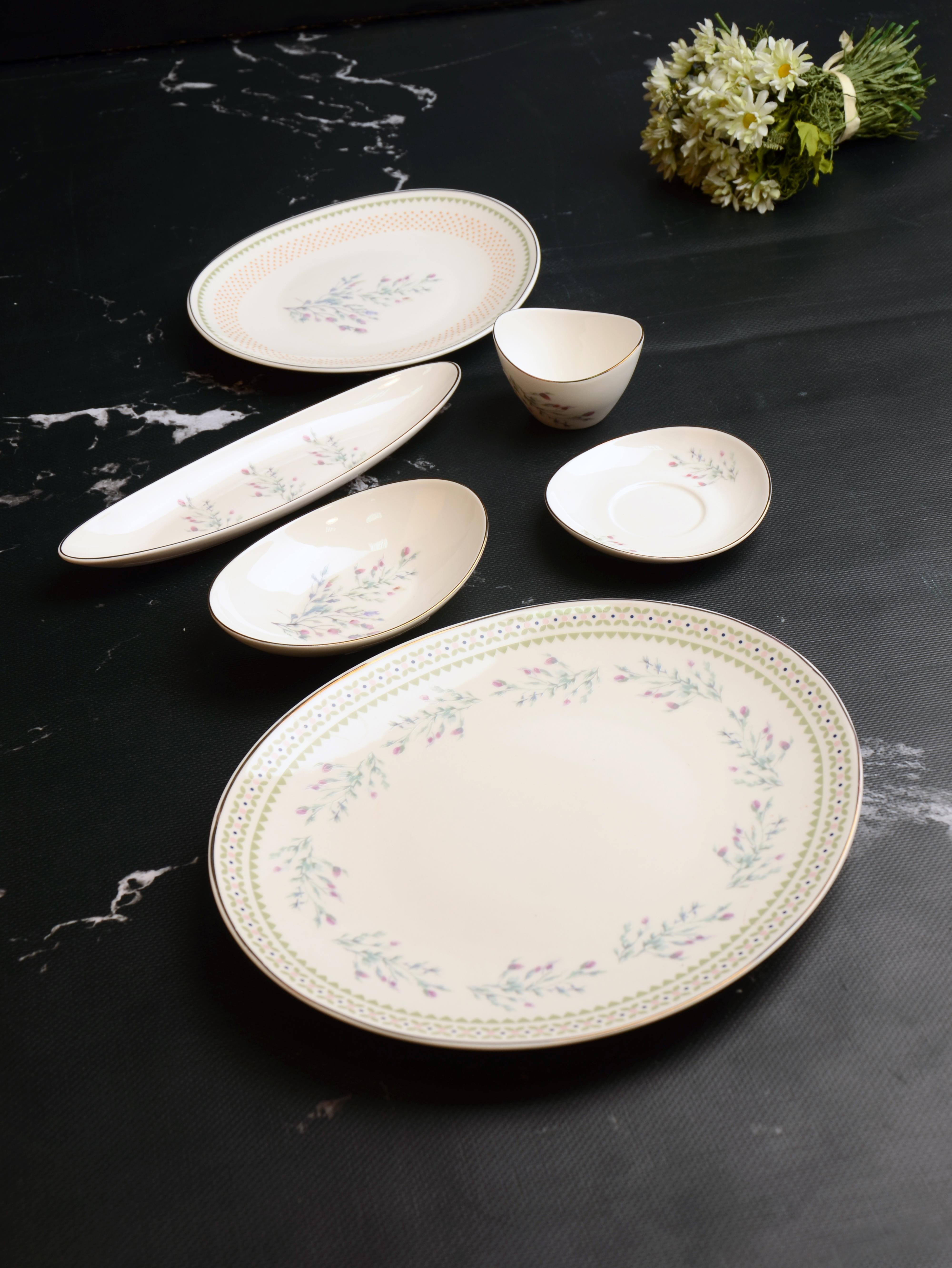 ROYAL CHARME-VALİA GOLD 25 PARÇA KAHVALTI TAKIMI