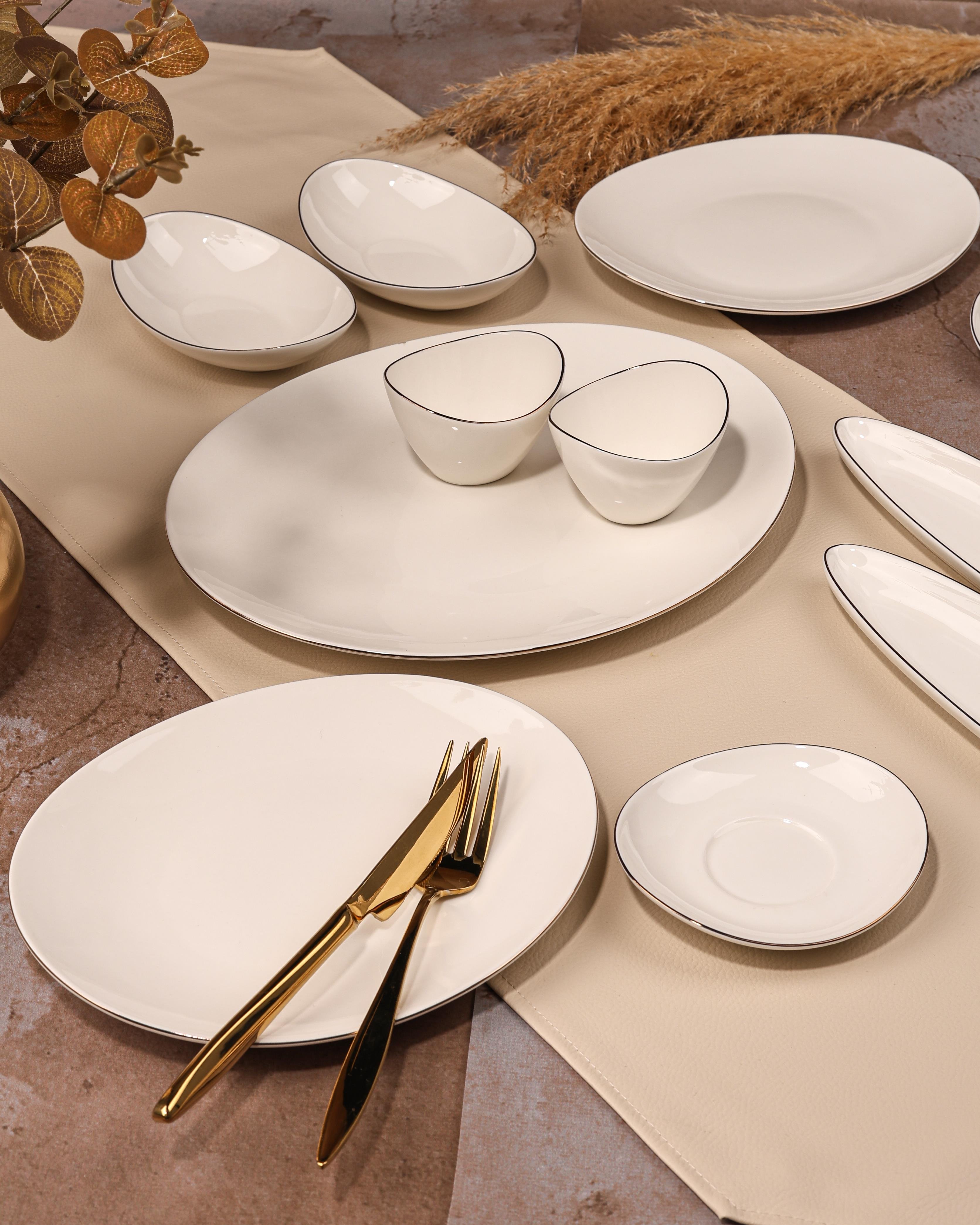 ROYAL CHARME-VALİA GOLD 25 PARÇA KAHVALTI TAKIMI