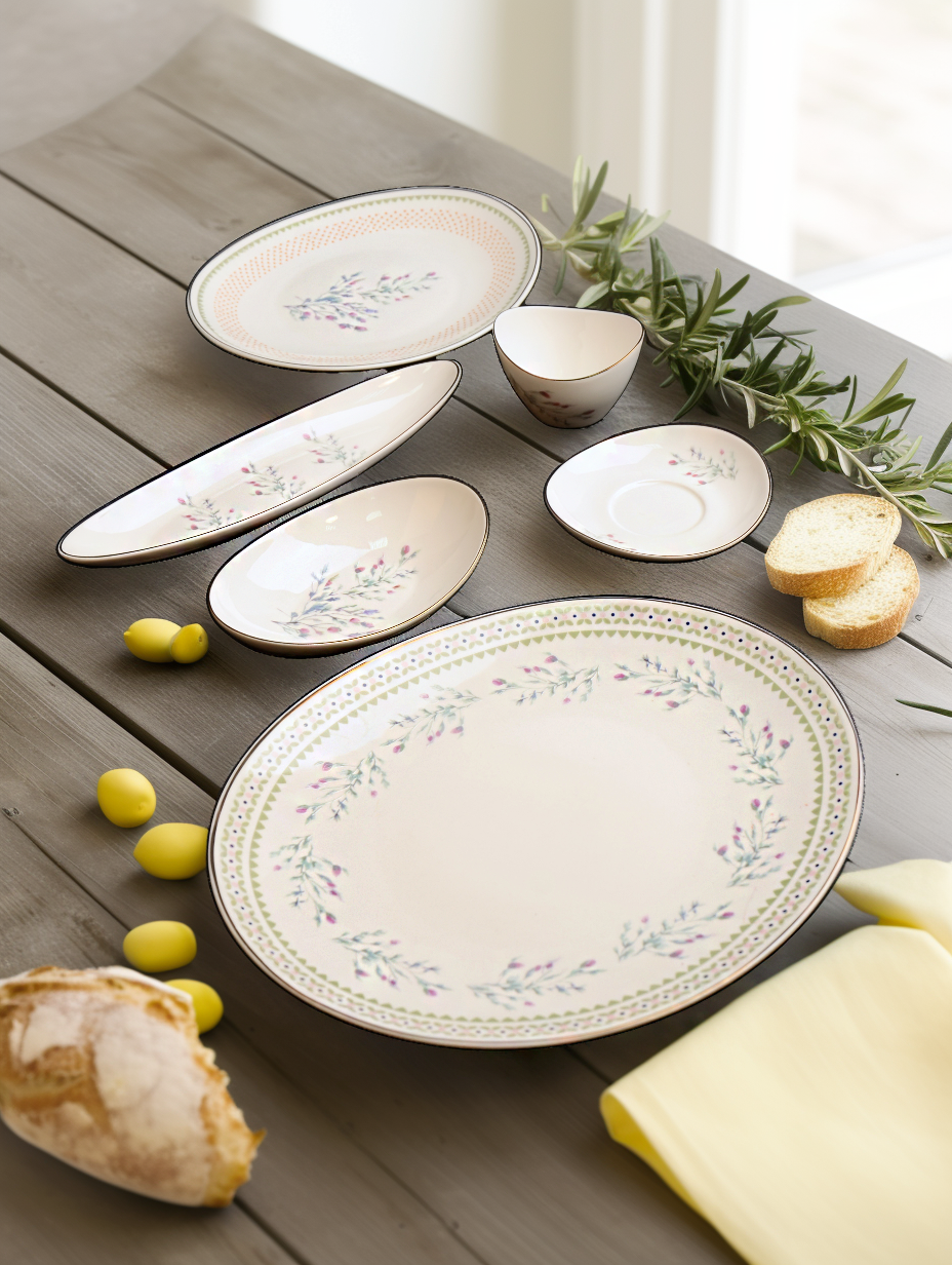 ROYAL CHARME-VALİA GOLD 25 PARÇA KAHVALTI TAKIMI