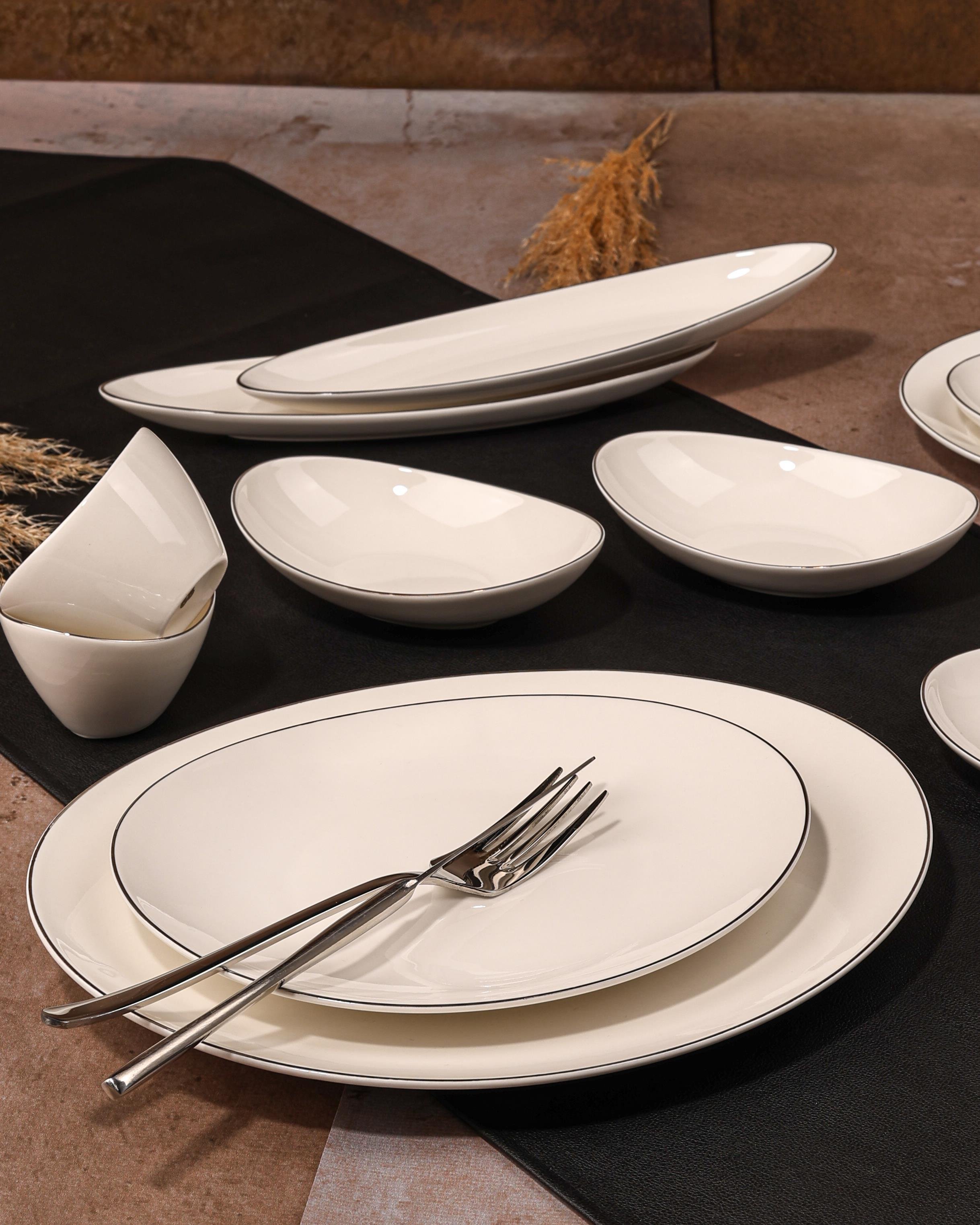 ROYAL CHARME-VALİA GÜMÜŞ 25 PARÇA KAHVALTI TAKIMI