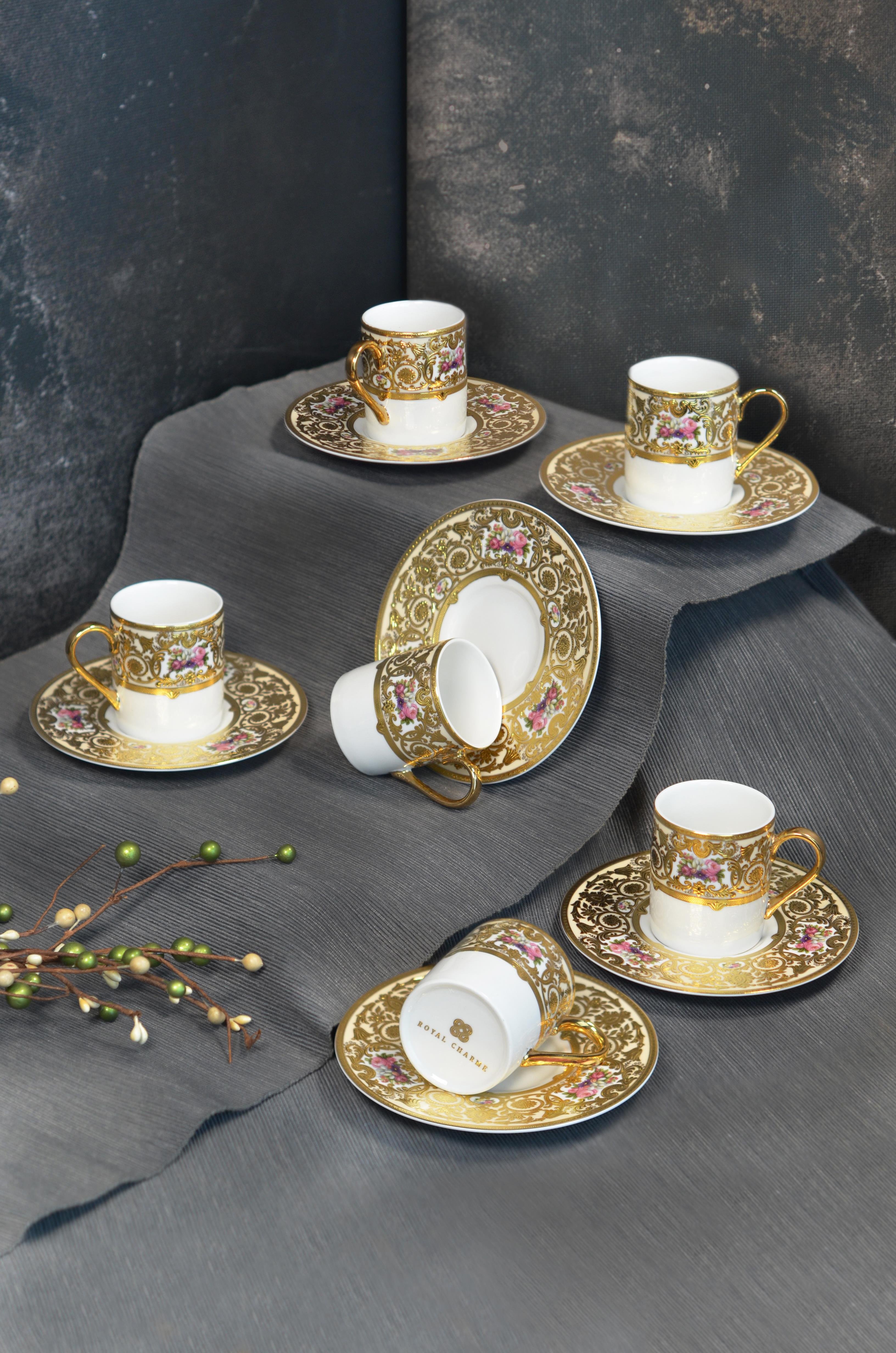 ROYAL CHARME-VOYAGE 24 K. ALTIN KAHVE FİNCANI