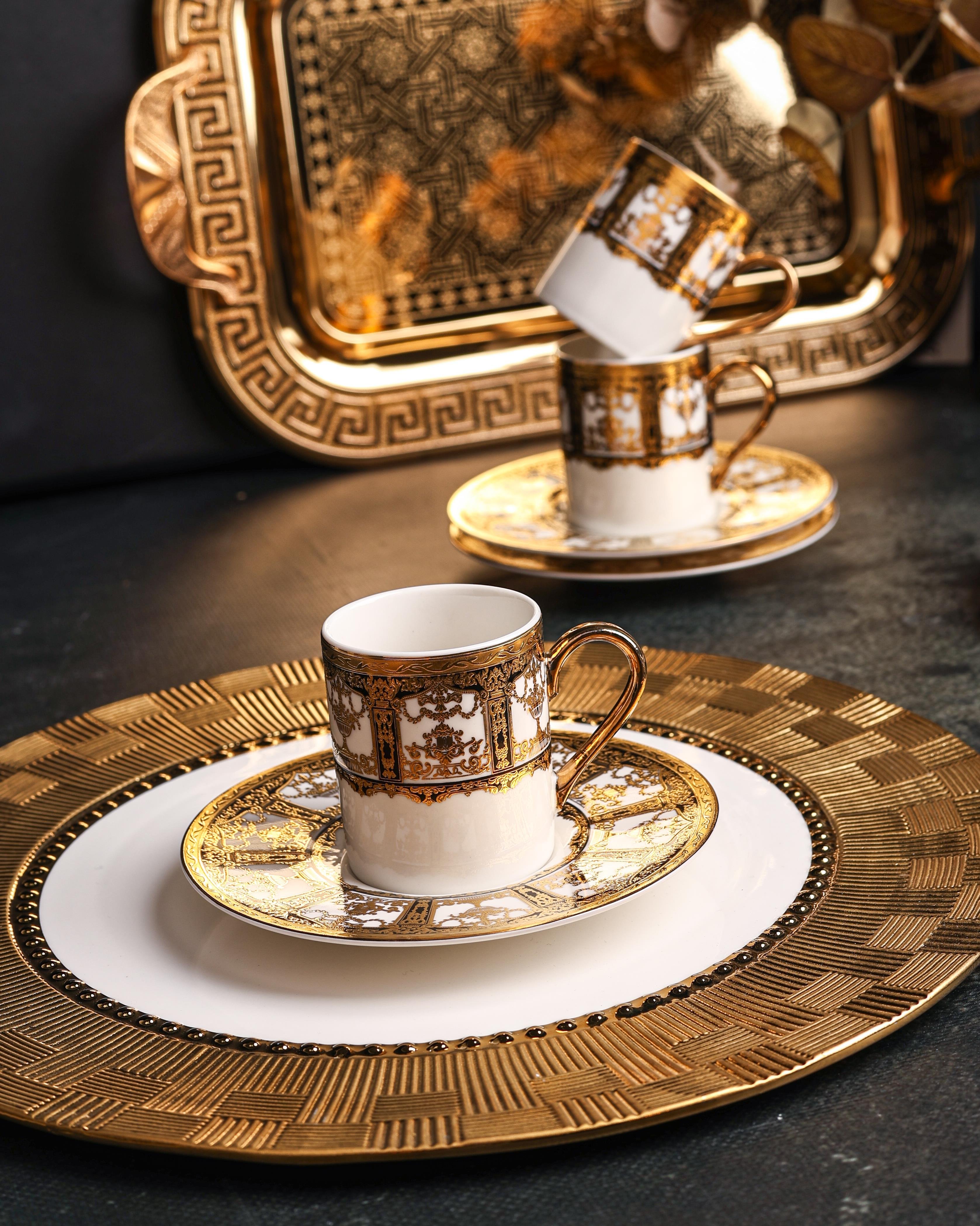 ROYAL CHARME-WINDSOR 24 K. ALTIN KAHVE FİNCANI