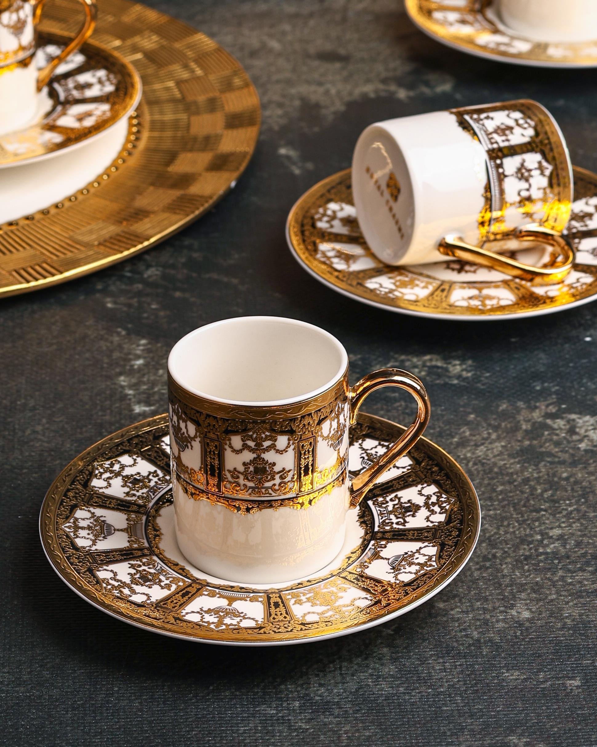 ROYAL CHARME-WINDSOR 24 K. ALTIN KAHVE FİNCANI