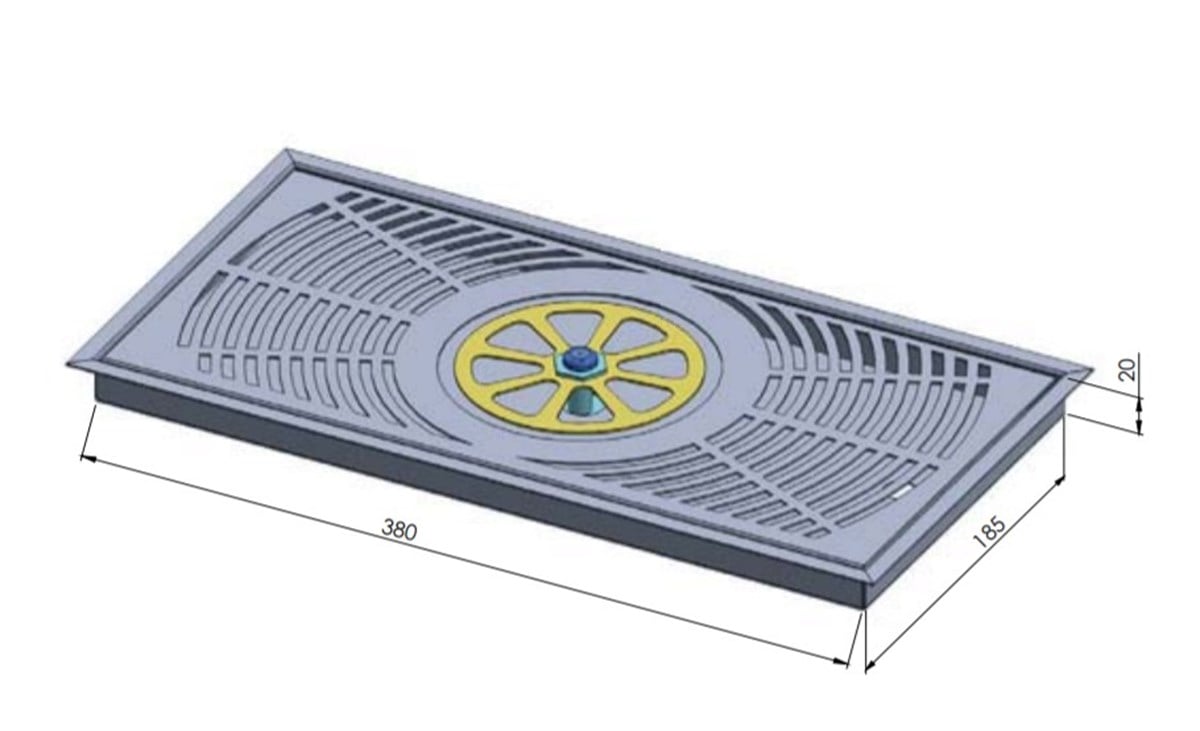 Bar Tipi Duşlama Ünitesi Damlalıklı Ankastre