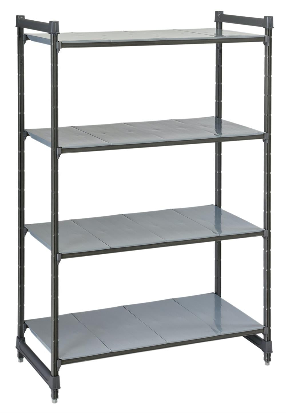 Cambro 54x137x183 Antimikrobiyel 4 Katlı İstif Rafı Düz Plaka