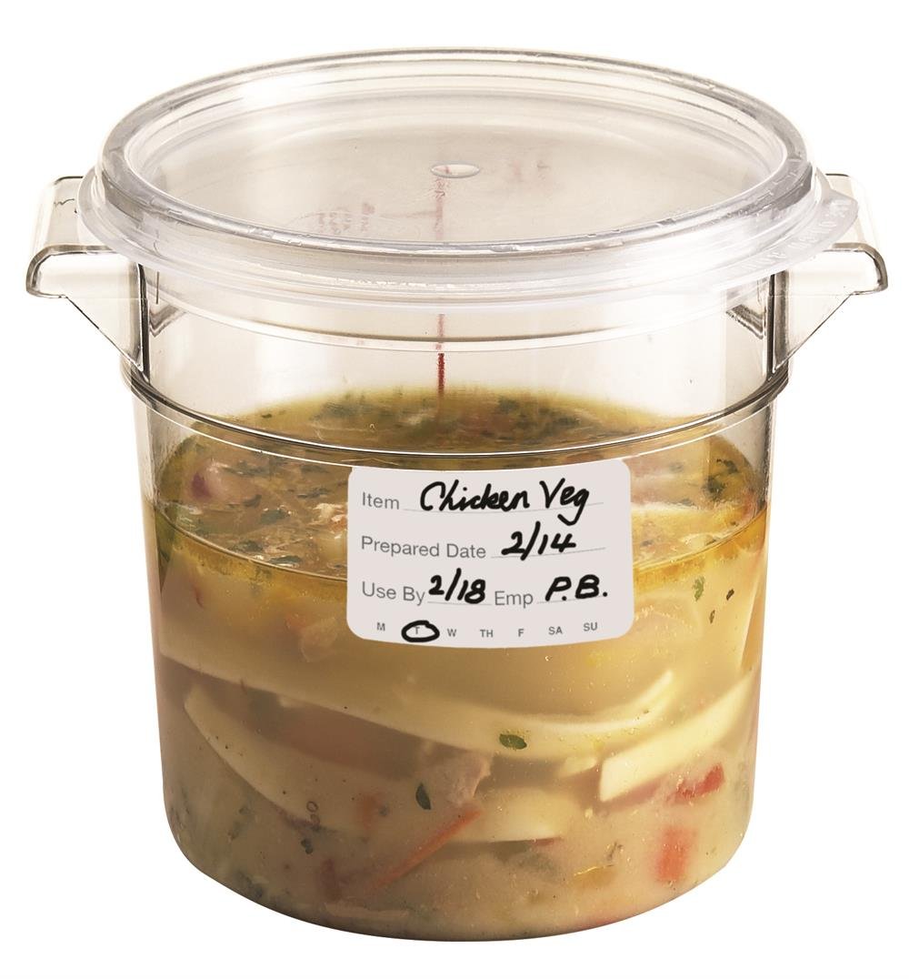 CAMBRO DAİRE 0,9Lt. POLİKARBON SAKLAMA KABI TAKIMI