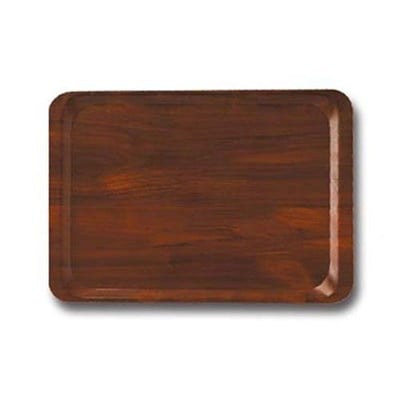 Cambro Selform Ahşap Desenli Tepsi Dikdörtgen Kaymaz 32 x 44 cm 013K