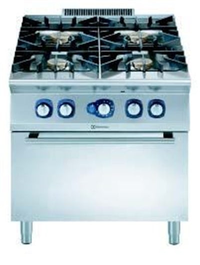 Electrolux 4 Açık Ateşli Gazlı Kuzine 80*93*85 cm