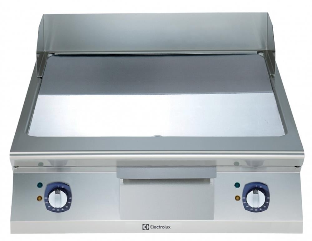 Electrolux Elektrikli Set Üstü Izgara Düz Krom Pleytli Eğimli Tablalı 80*93*25 cm