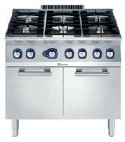 Electrolux Gazlı 6 Açık Ateşli Kuzine 120x73x85