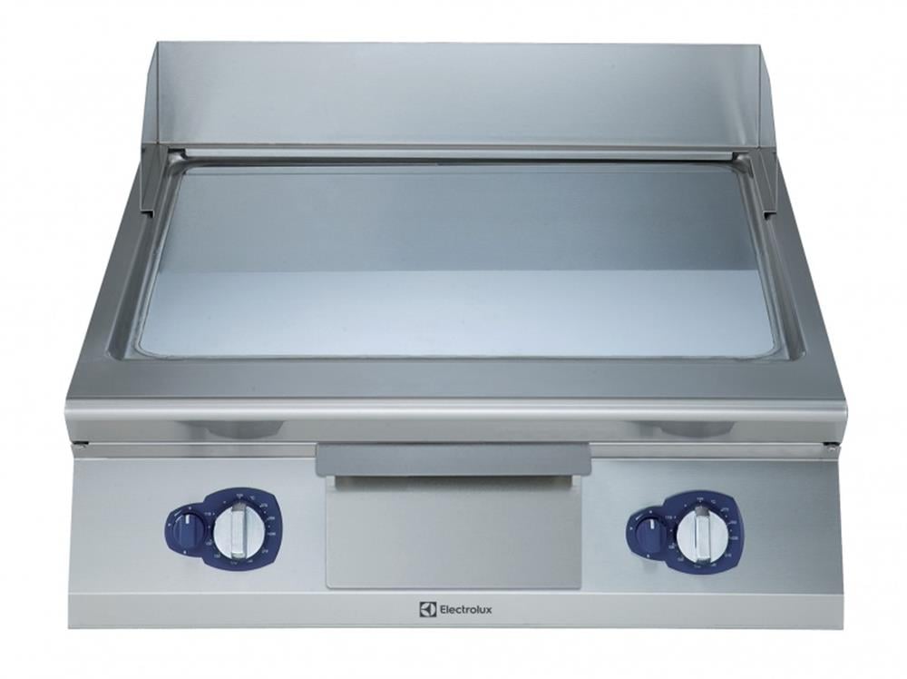 Electrolux Gazlı Set Üstü Izgara 20Kw Düz Krom Pleytli Eğimli Tablalı 80*93*25 cm