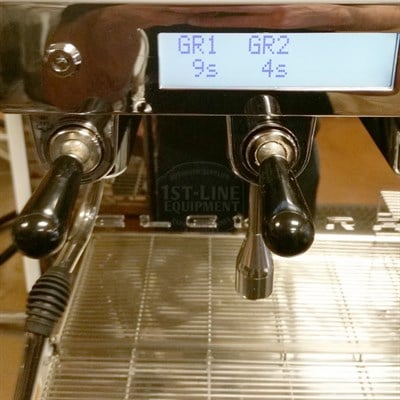 Elektra Kup 2 Grubu İnci Siyahı Ticari Espresso Makinesi