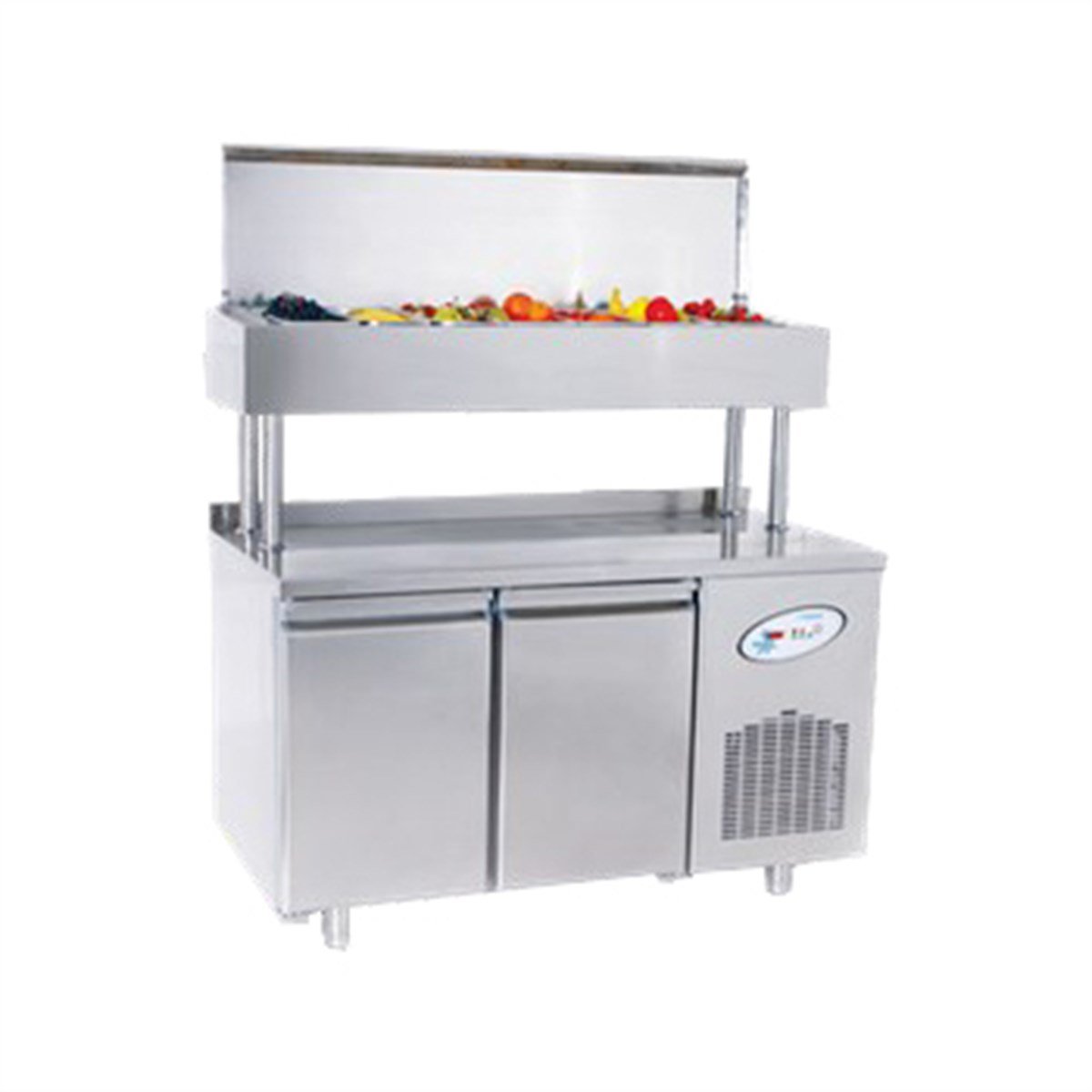 Frenox Salata Pizza Hazırlık Makeup Yüksek Garnitürlük 140*70*142 cm 2 ve 8 C