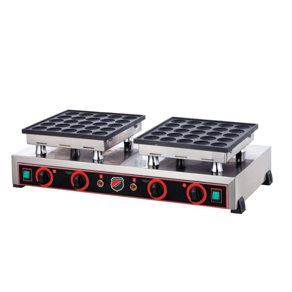 Işıkgaz Çiftli Yuvarlak Kapaksız Waffle Makinesi 70 x 43 x 30