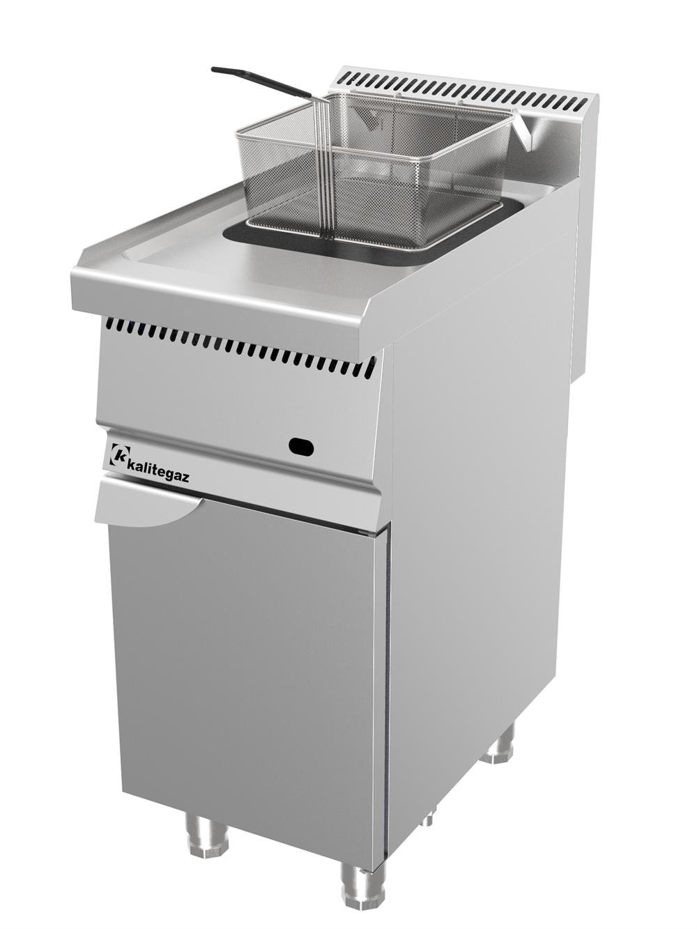 Kalitegaz Fritöz Mono Blok Gazlı  23 lt   400 x 700 x 900 mm