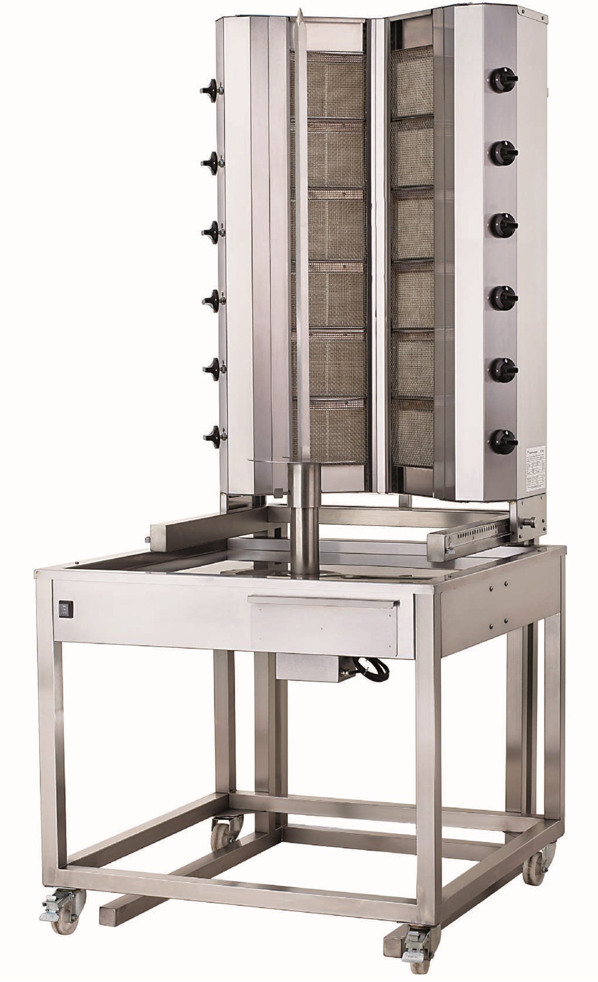 Kalitegaz KLG226-VA Gazlı Döner Ocağı Alttan Motorlu Arabalı V Model