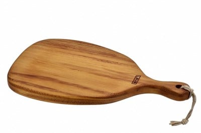 Lava Döküm   Ahşap et ve kesme tahtası, Özel Şekil. Iroko ağacı. Ölçü 23x39cm.
