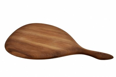 Lava Döküm   Ahşap et ve kesme tahtası, Özel Şekil. Iroko ağacı. Ölçü 25x40cm.