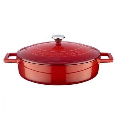 Lava Döküm  Çok amaçlı yayvan tencere. Çap28