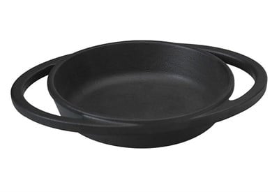 Lava Döküm  Yuvarlak Kulplu Tava. Çap12cm.