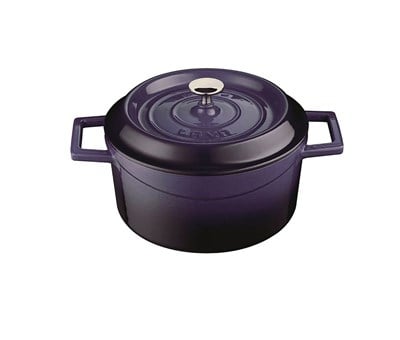 Lava Döküm  Yuvarlak Tencere. Çap14cm.