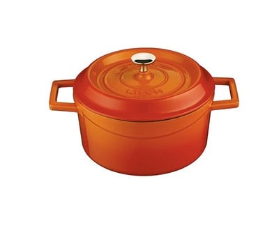 Lava Döküm  Yuvarlak Tencere. Çap32cm.