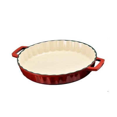 Lava Döküm  Yuvarlak Tepsi. Çap 30cm.