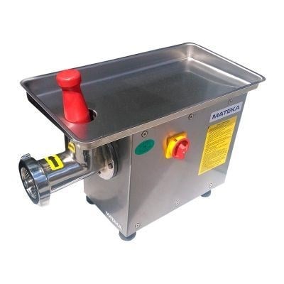 Mateka Et Kıyma Makinesi Monofaze Paslanmaz No 12 220 V