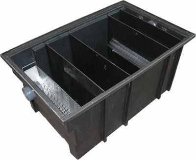 Mutfakyeri Ytp Serisi Polietilen Tezgah Altı Yağ Ayırıcılar Geniş Filtreli 05lt Sn 670x470x370mm