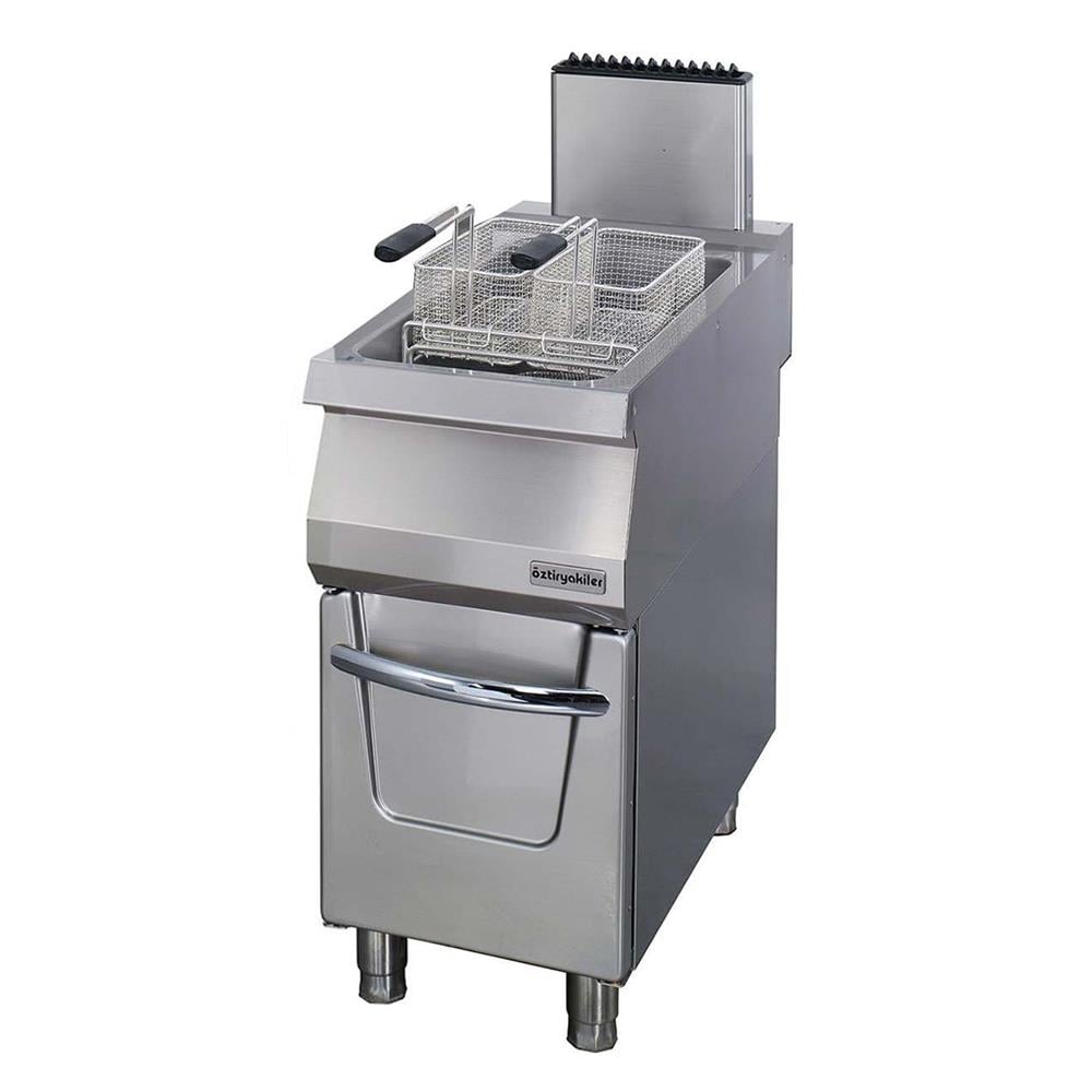 ÖZTİRYAKİLER FRİTÖZ MONO BLOK GAZLI 22L 40*90*85