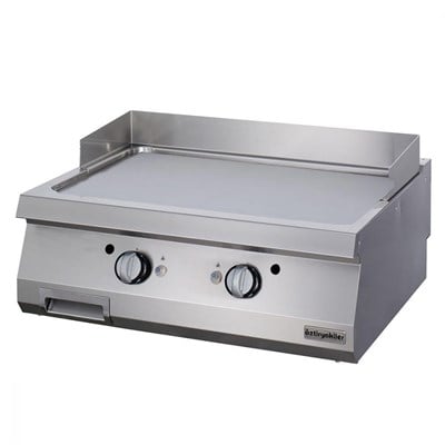 Öztiryakiler Grill Plate Düz Gazlı 80*70*30 Sert Krom Kaplı
