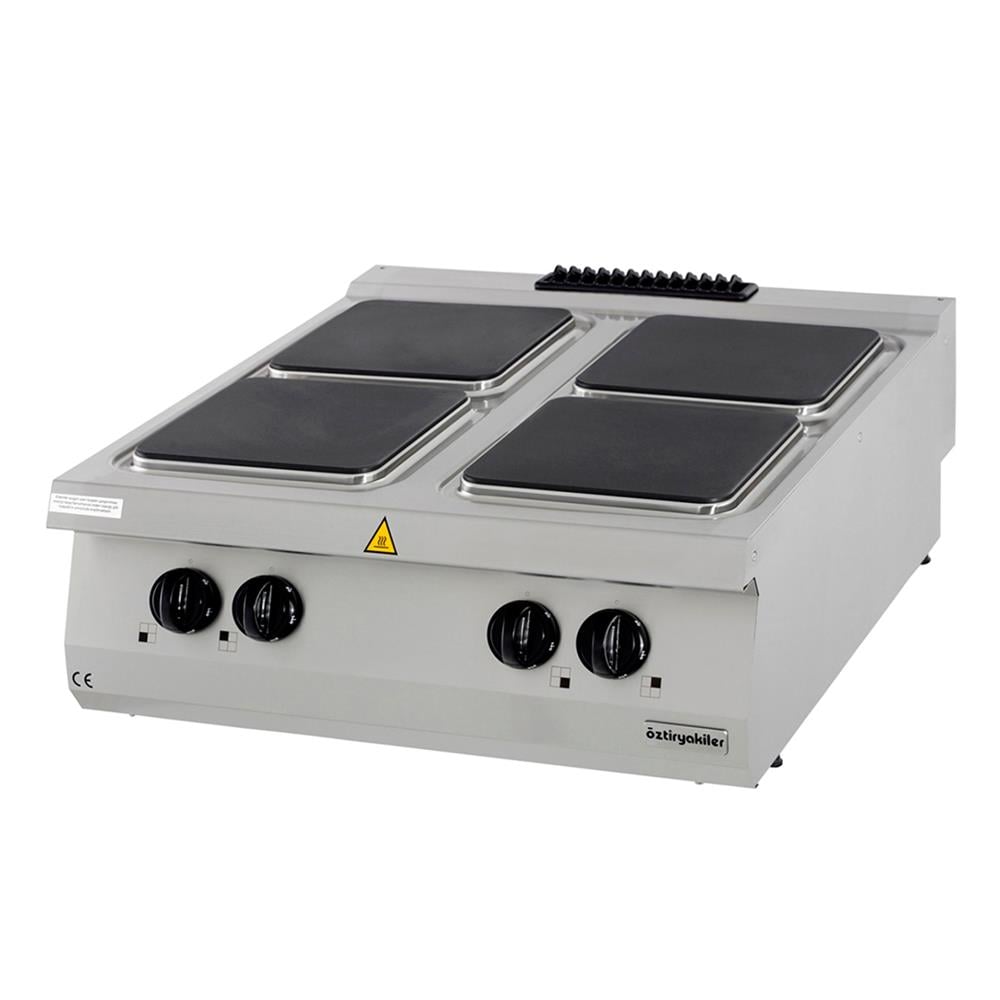 ÖZTİRYAKİLER SET ÜSTÜ DÖRTLÜ OCAK ELEKTRİKLİ 80*90*30