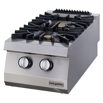 Öztiryakiler Set Üstü İkili Ocak Gazlı 40*90*30 6 ve 1016 Kw