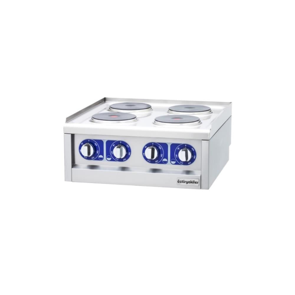 ÖZTİRYAKİLER SET ÜSTÜ OCAK DÖRTLÜ ELEKTRİKLİ 60*60*26