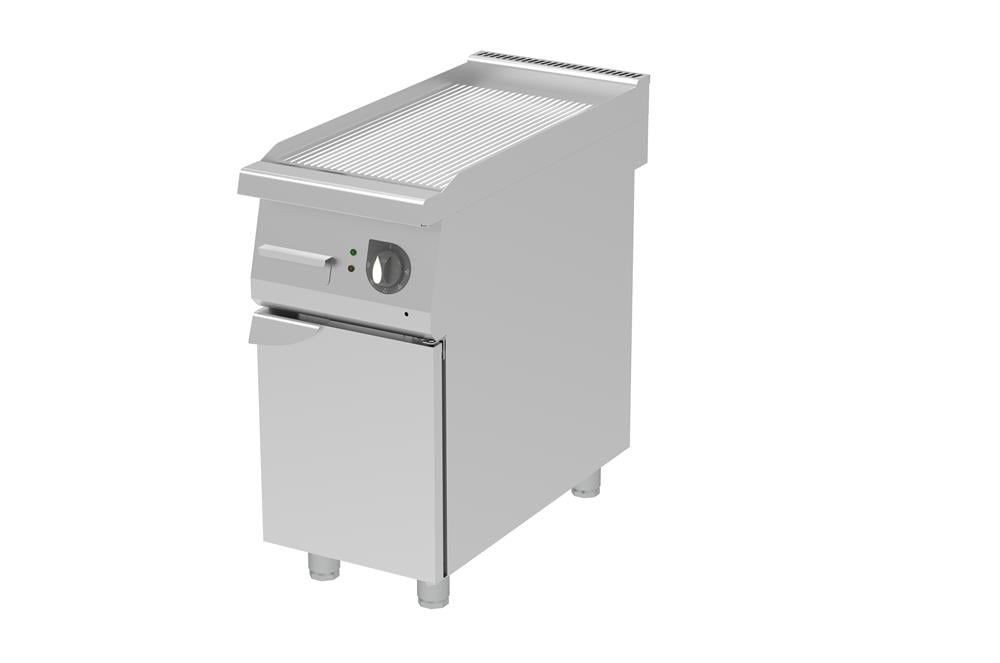 Pleyt Izgara, Mono Blok, Elektrikli, Oluklu 400 x 900 x 900 mm