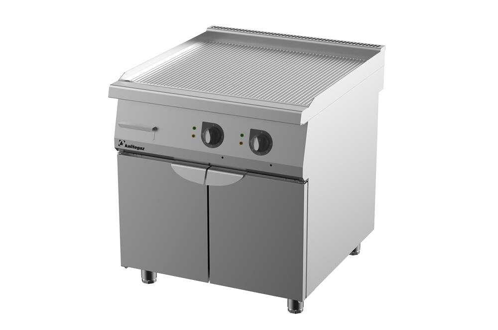 Pleyt Izgara, Mono Blok, Elektrikli, Oluklu 800 x 900 x 900 mm