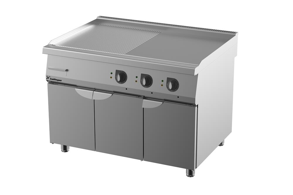 Pleyt Izgara, Mono Blok, Elektrikli, Yarı Oluklu 1200 x 900 x 900 mm