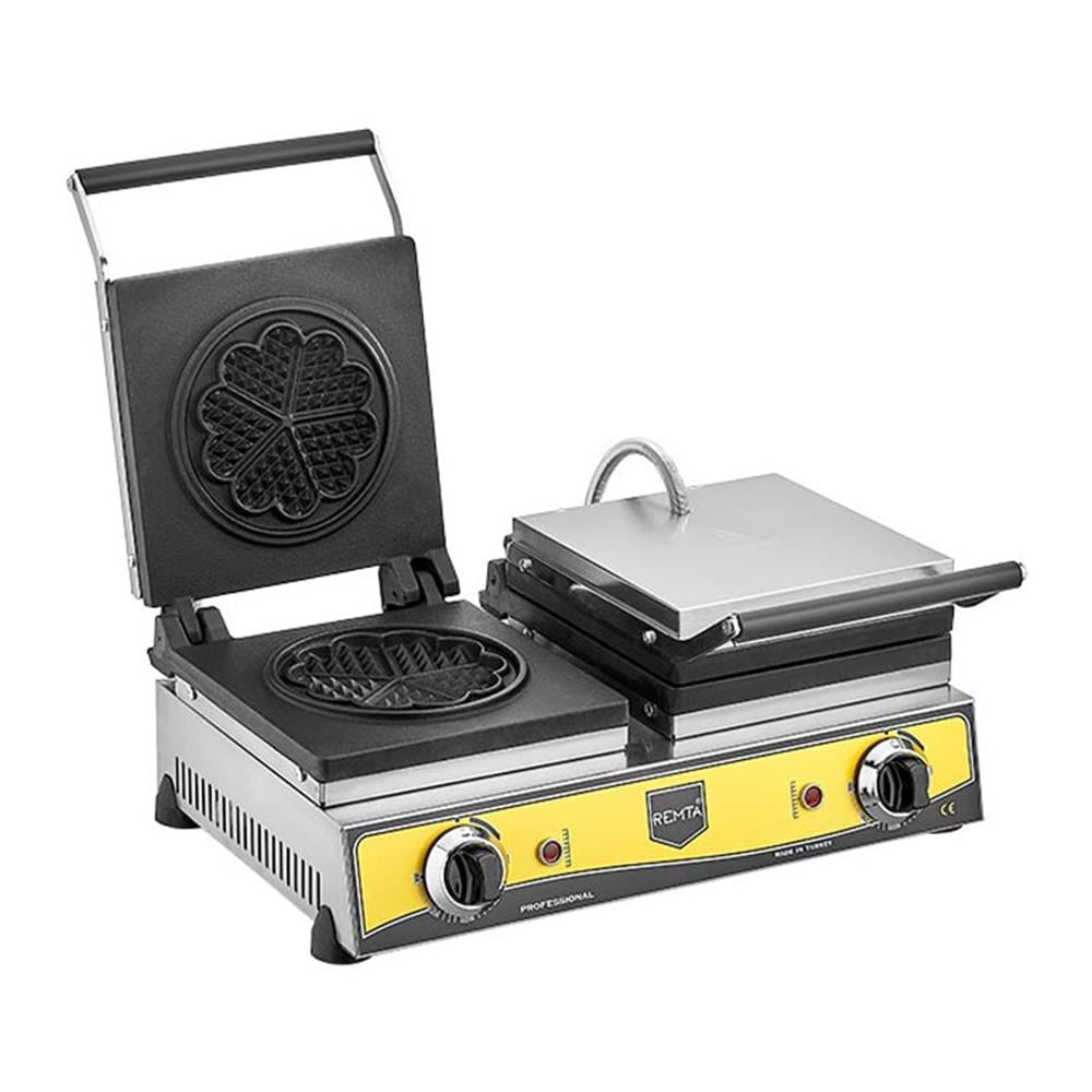 Remta Çiftli Çiçek Model 16cm Waffle Makinesi 54x41x22