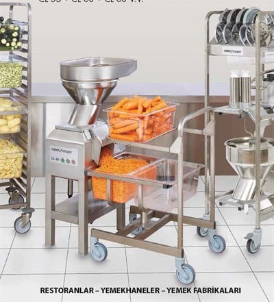 Robotcoupe Sebze Doğrama Makinesi cl 55 Çalışma İstasyonu
