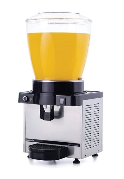 Samixir M22 Soğuk İçecek Dispenseri 22 L Analog Panaromik Inox