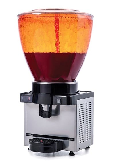 Samixir S40 Soğuk İçecek Dispenseri 40 L Dijital Panaromik Inox