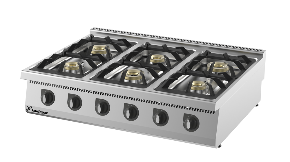 Set Üstü Gazlı Ocak(6x11kW) 1200 x 900 x 290 mm