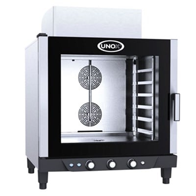 Unox Bakerlux xb 613 G Nemlendirmeli Manuel Gazlı Kombi Fırın 8 x 600 x 400