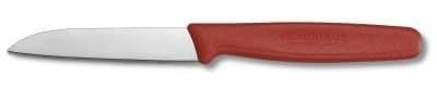 Victorinox Soyma Bıçak 8cm Düz Kırmızı Vt 5 0401