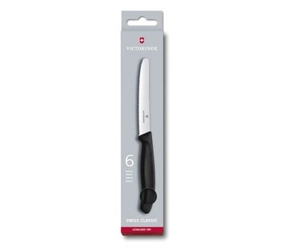Victorinox Swiss Classic Servıs Bıçak Set 6 lı Siyah Blst Vt 6 7833 6