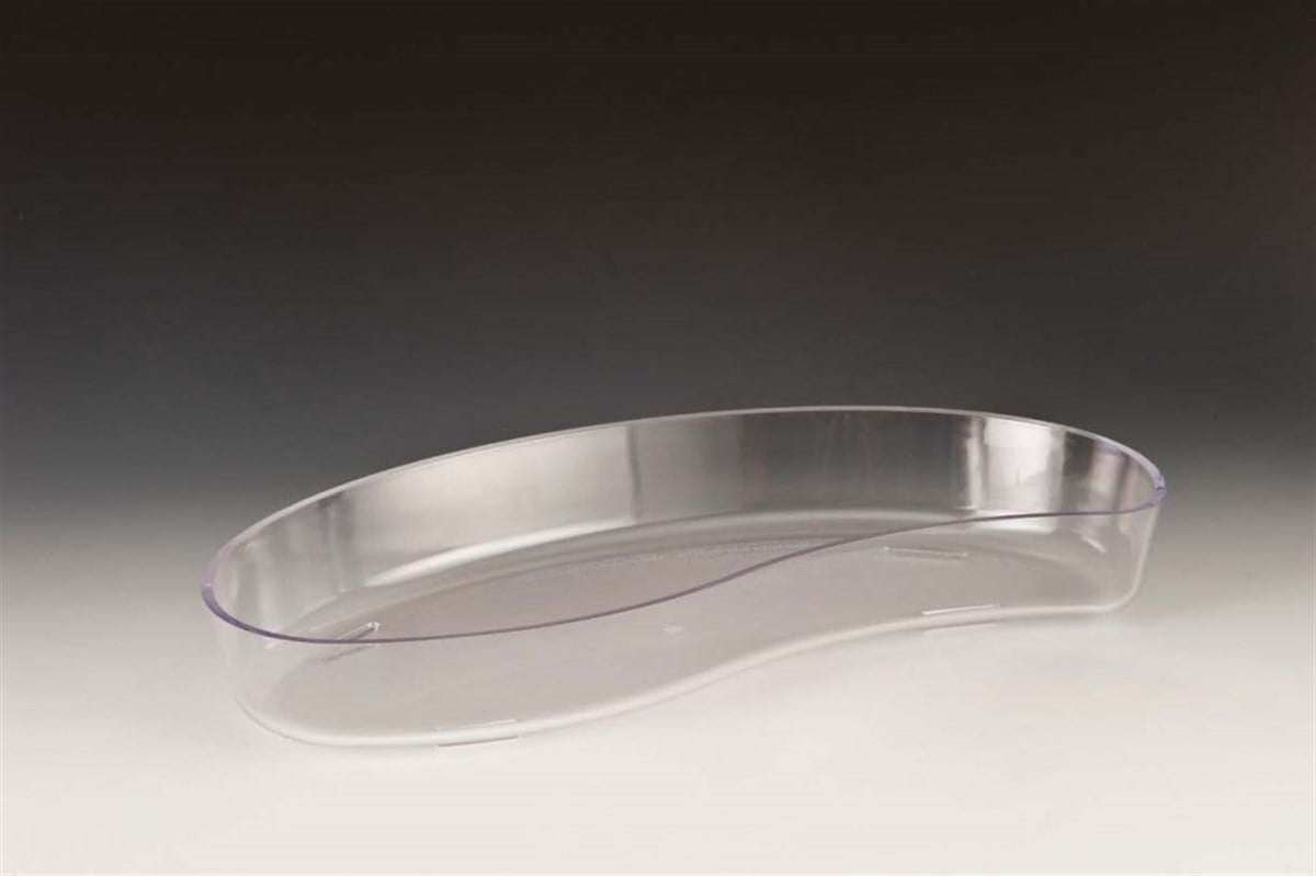 Zicco Polycarbonat Damla Model Teşhir Tabak Şef Siy Bey 45*21*65 cm