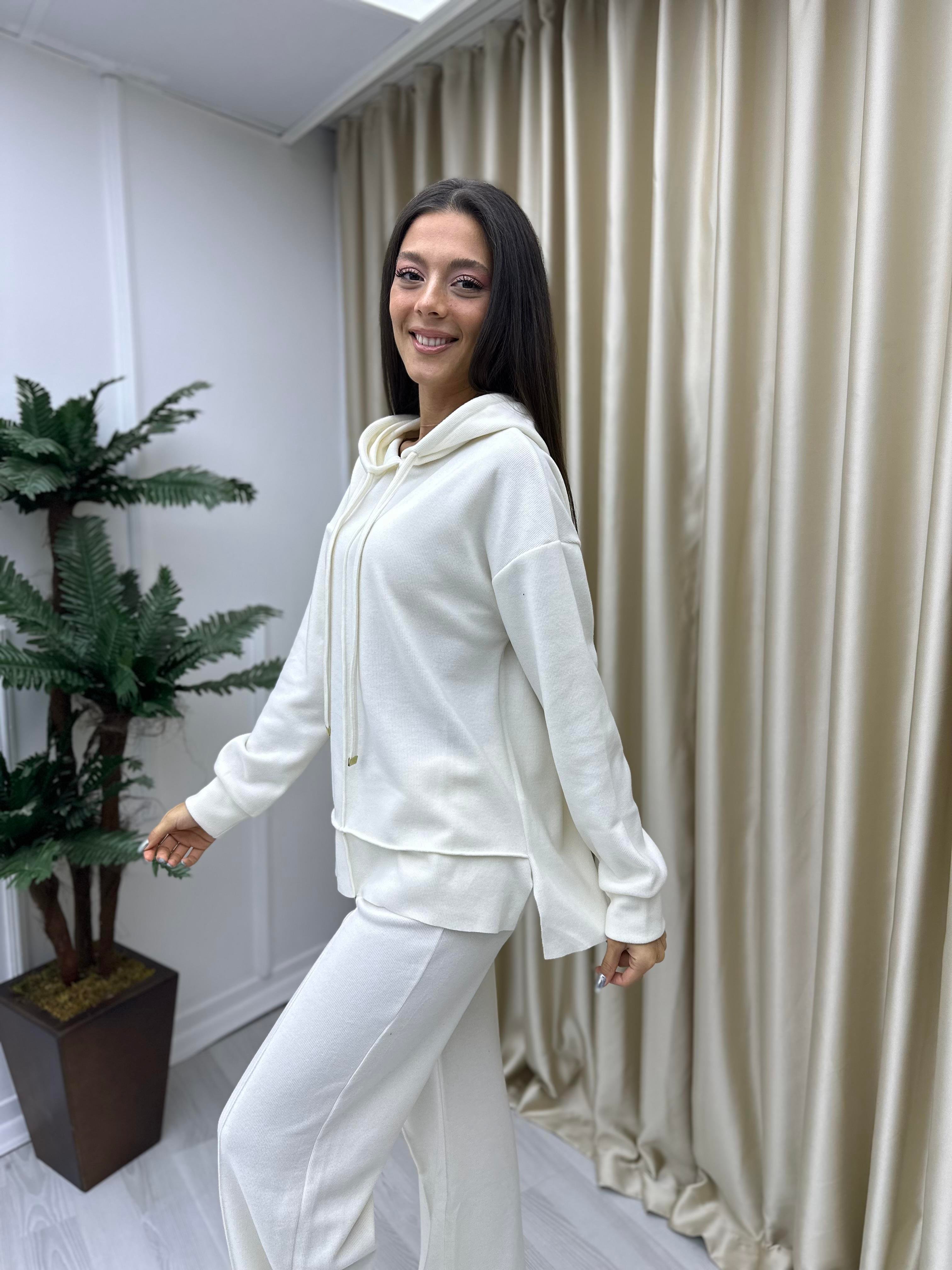 Çima Detay Selanik Takım Ekru