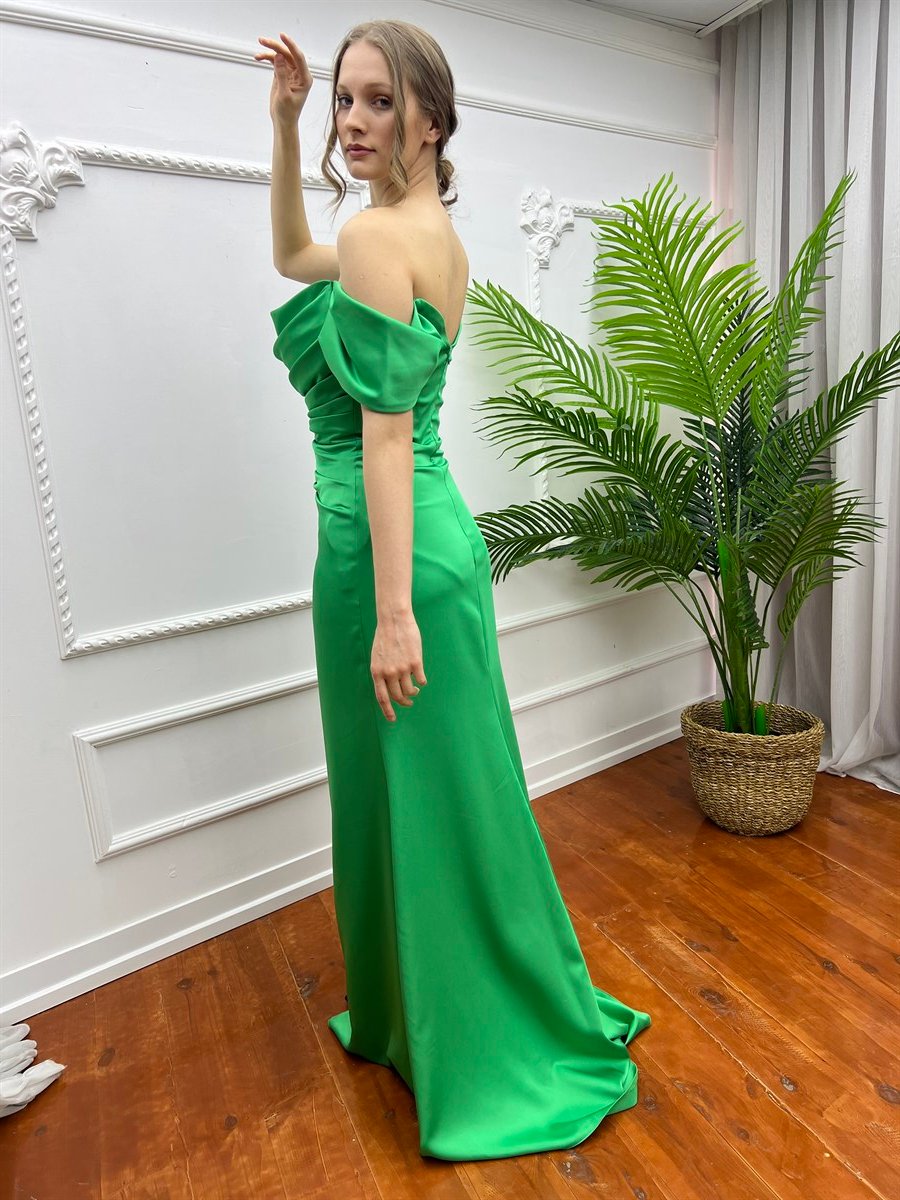 Düşük Kol Elbise Benetton
